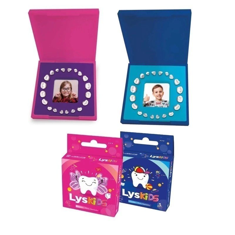 Porta Dente De Leite Album Dental Lysanda – Menina ou Menino – Lysanda