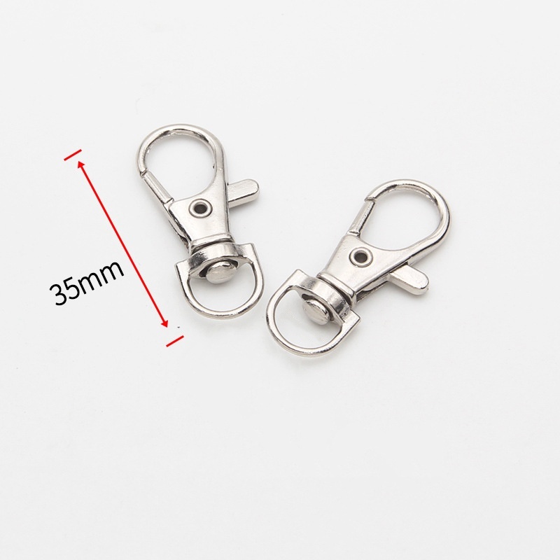 Fechos Mosquetão 32mm – 10 ou 20 Unidades para Uso Variado