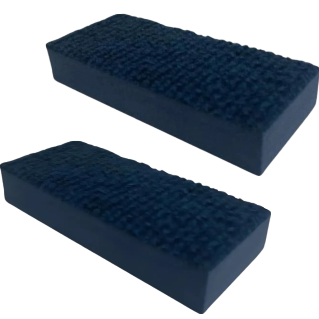 2 Taco Carpete Vonixx Limpeza Pesada Descontaminação Vidro