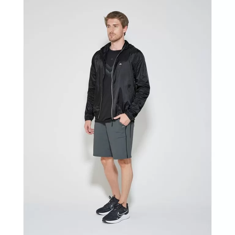 Jaqueta Corta Vento Masculina Bolso Costas Easy Ca