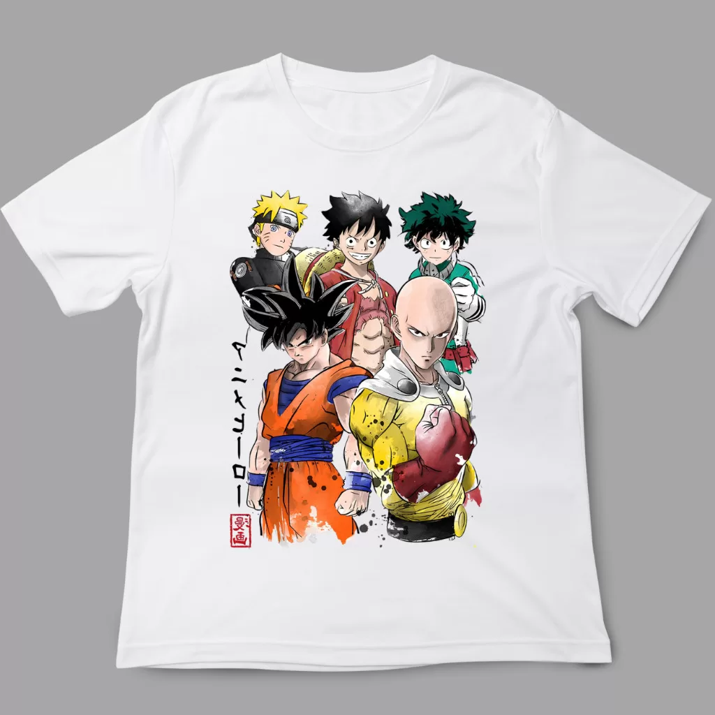 Camiseta Anime Geek –  Anime Multiverso