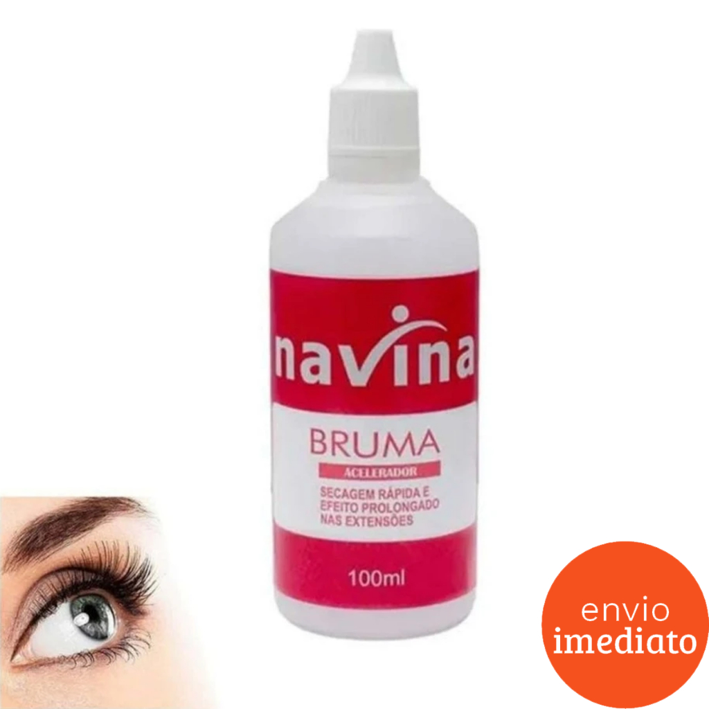 Bruma Navina Aceleradora 100ml para Extensão de Cílios