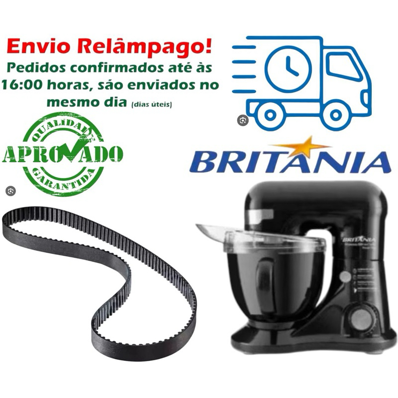 Correia batedeira Planetaria BBP 520/ BBP515/ PHP500/BBP250t/BBP760power