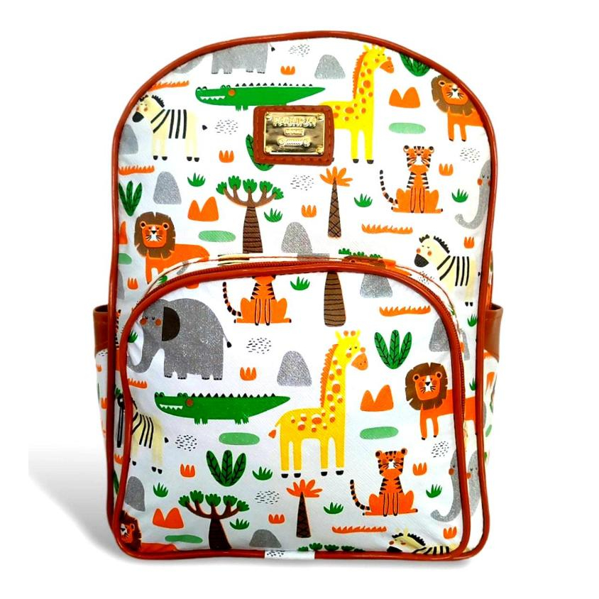 Mochila Maternidade Menino Bolsa de Costas Passeio Creche Escola