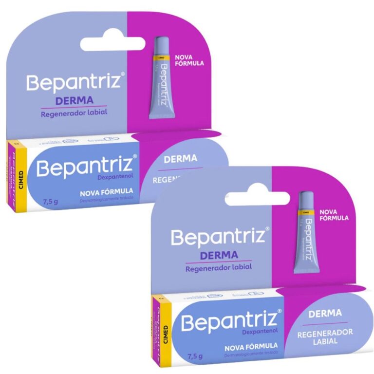 KIT 2x Creme Bepantriz Derma Regenerador Labial 7,