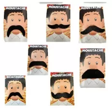 Bigode Artifical Autocolante – Modelos Sorti