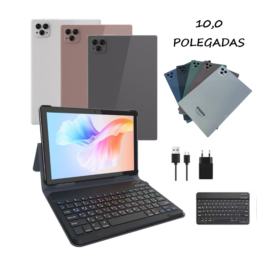 Tablet X19 PRO 64GB 3GB Ram A-touch Tela 10 Polegada 1280×800 px IPS Caneta Fone Teclado Android