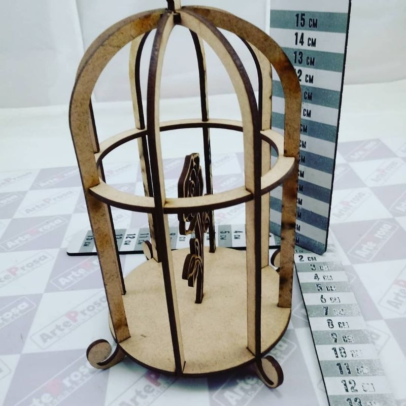 Decora gaiola para passaros