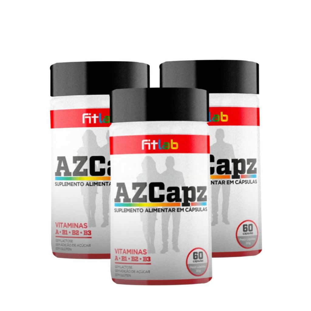 Kit 3x multivitaminico imunidade-60 capsulas cada