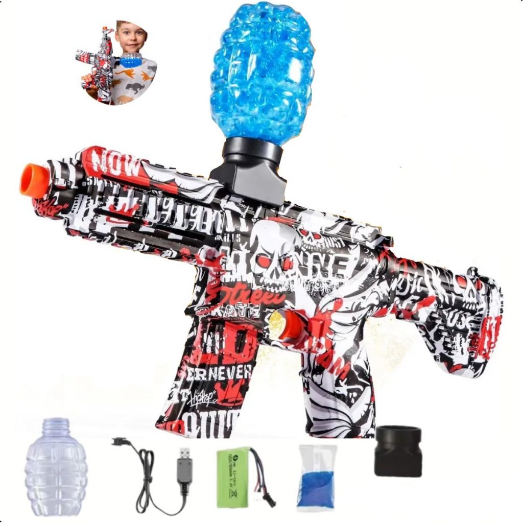 Arminha de Gel Metralhadora M416 Lançador Bolinha Arma Automatica Eletrica Brinquedo Envio Rápido