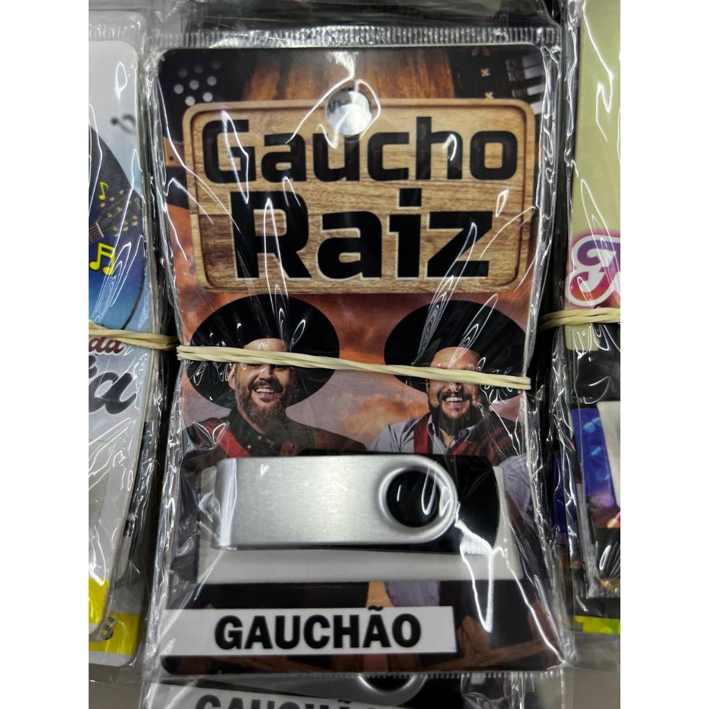 Pendrive Pop Dance Músicas para Animar Pen Drive USB 2.0 Metálico com Chaveiro Resistente à Água e C