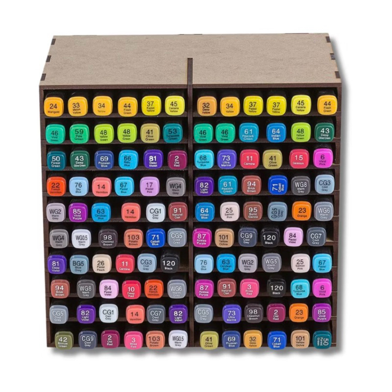 Suporte Organizador Caneta Touch 120 Canetinhas Marcadores