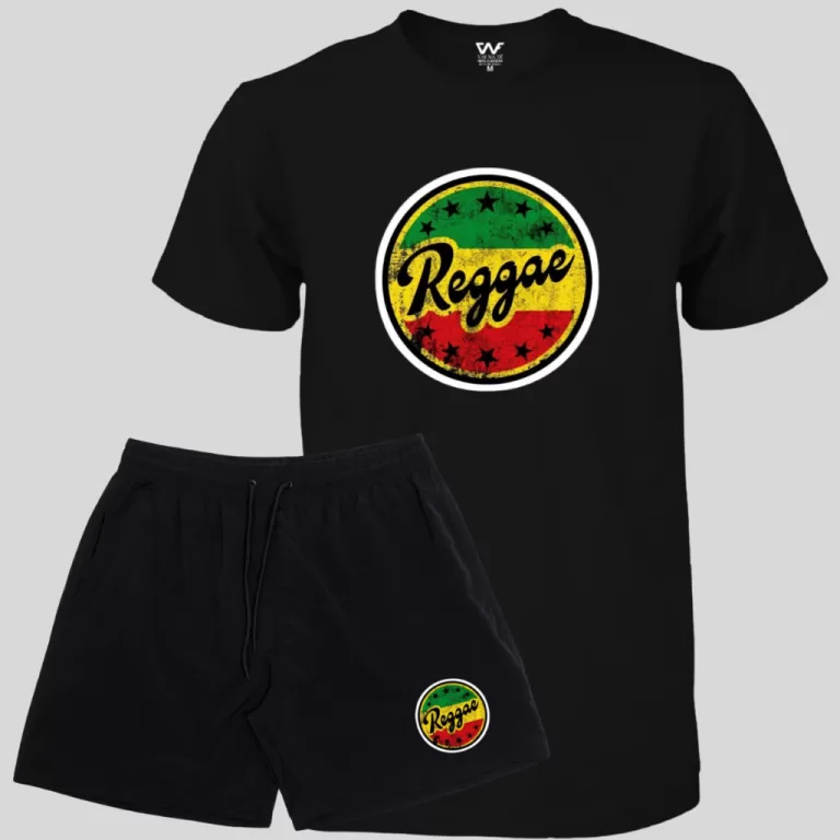 Conjunto Reggae Bermuda Masculina Elastano + Camis