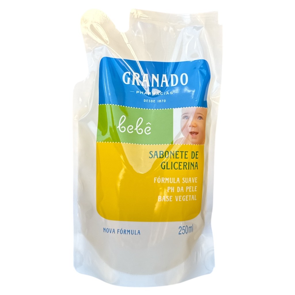 Refil Sabonete Líquido de Glicerina Granado Bebê Tradicional 250ml