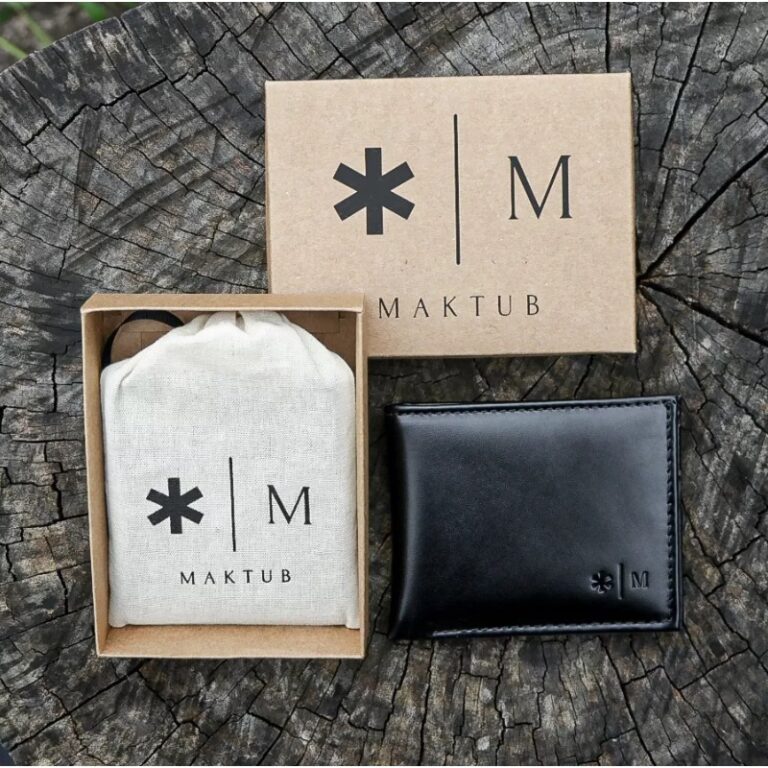 Carteira Masculina Em Couro Preta Maktub Prime Par