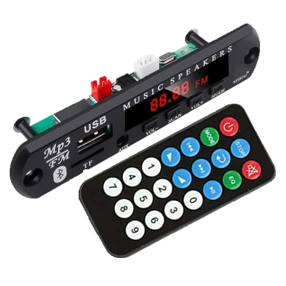 Placa Decodificadora Sem Fio Bluetooth 5.0 DC 12V 