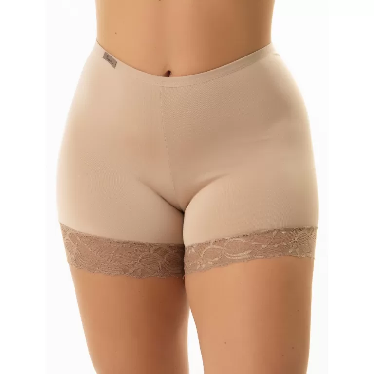 Short Segunda Pele Anágua Combinação Barra com 