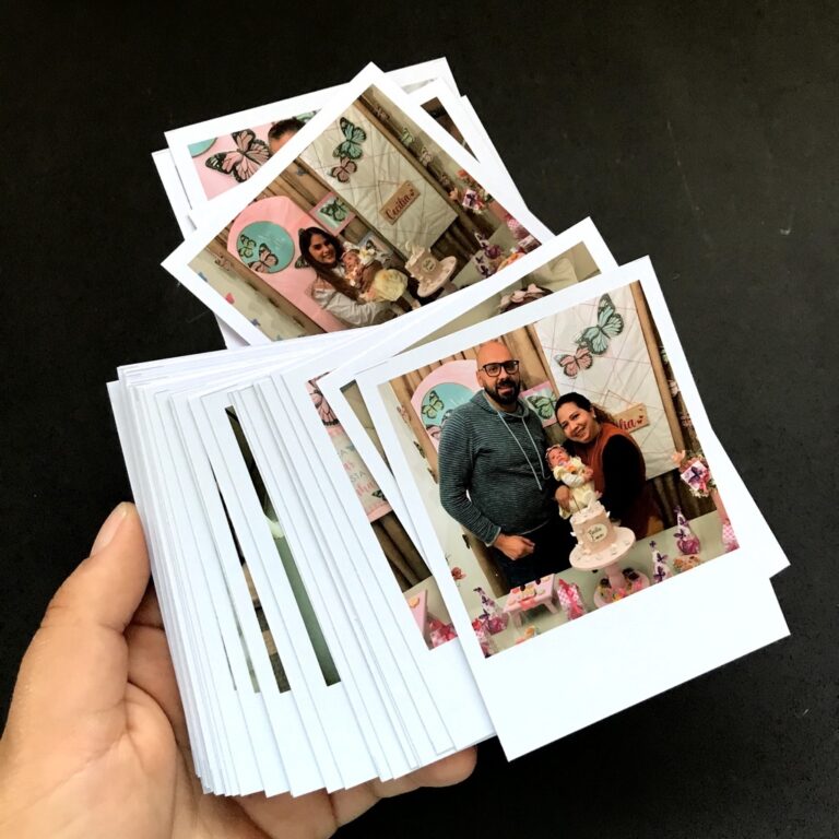 Mini Foto 45 Unidades  – Cabe na capinha de 
