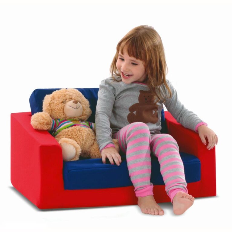 Sofa Infantil Poltrona Para Criancas Vira Cama 