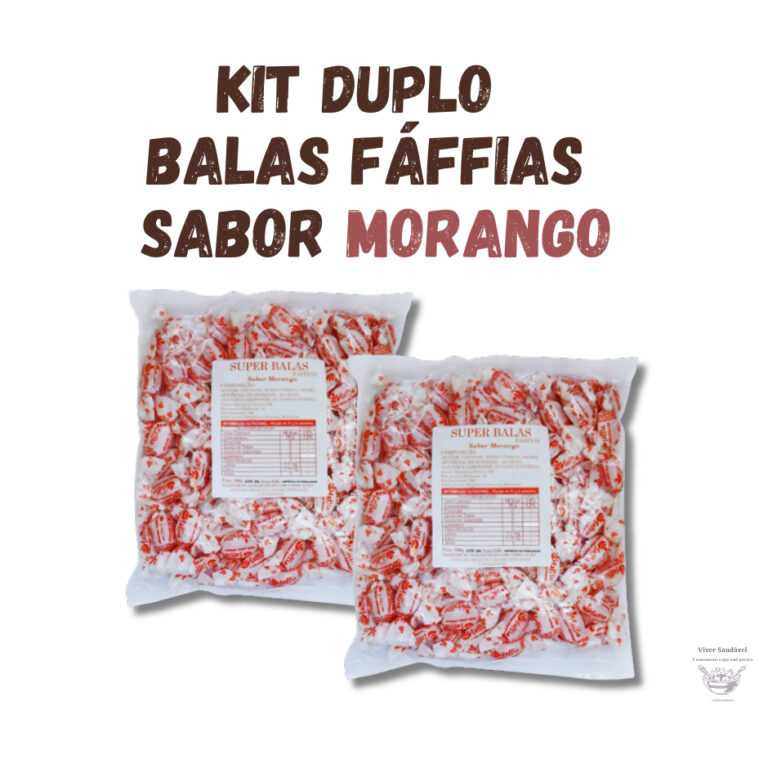 Balas Fáffias Produto Natural 500grs
