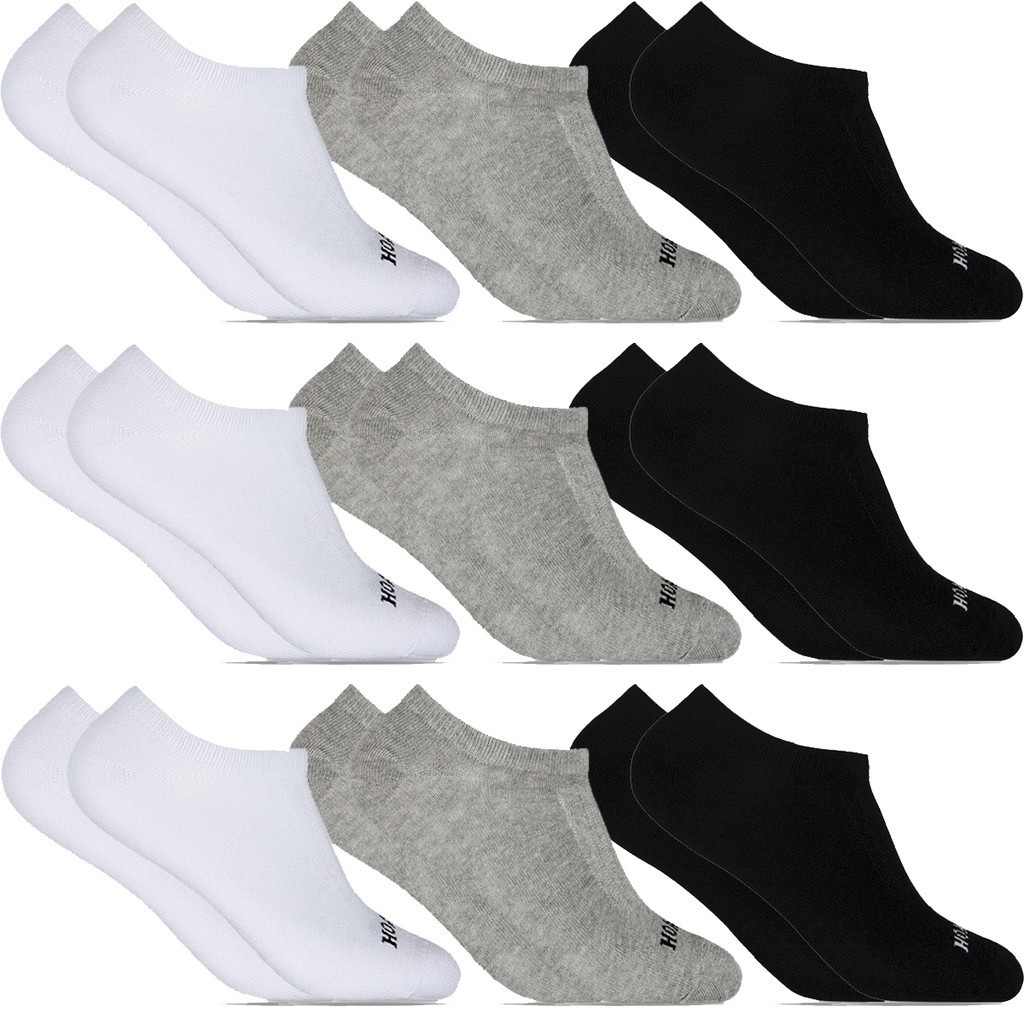 Kit Com 9 Pares Meias Invisível Day By Day Ajuste aos Pés Hoahi