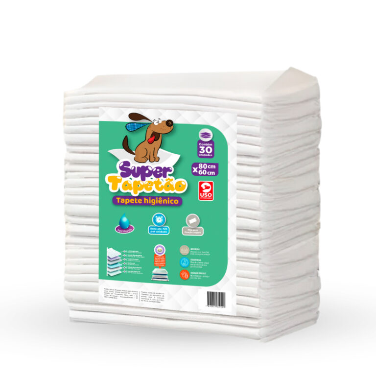 Tapete Higiênico Para Cães Super Tapetão 80 X 6