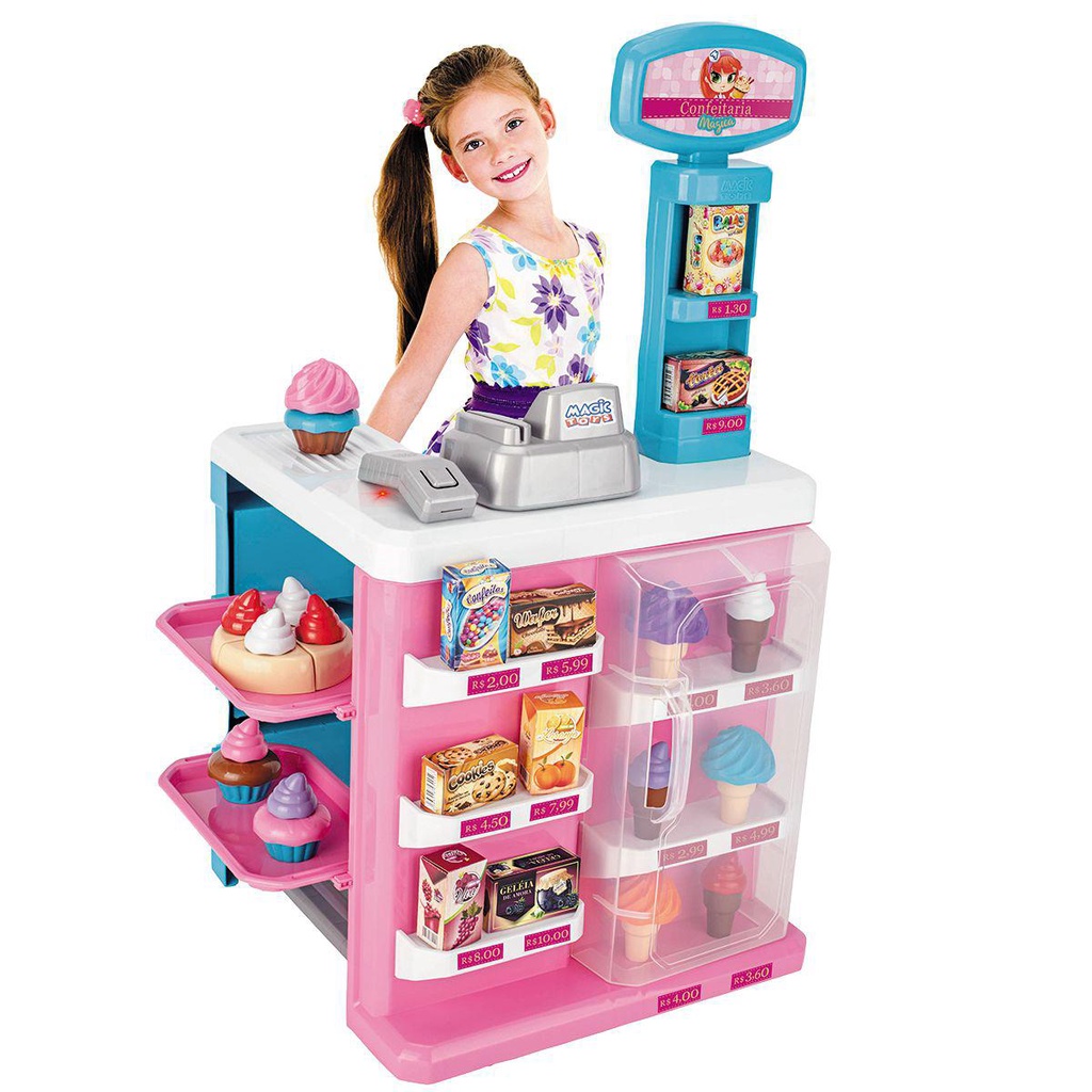 Brinquedo Infantil Cozinha de Confeitaria Mágica – Magic Toys