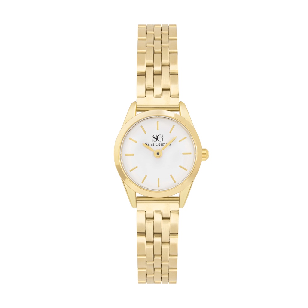 Relógio Feminino Dourado – Mini Belle Gold 24mm
