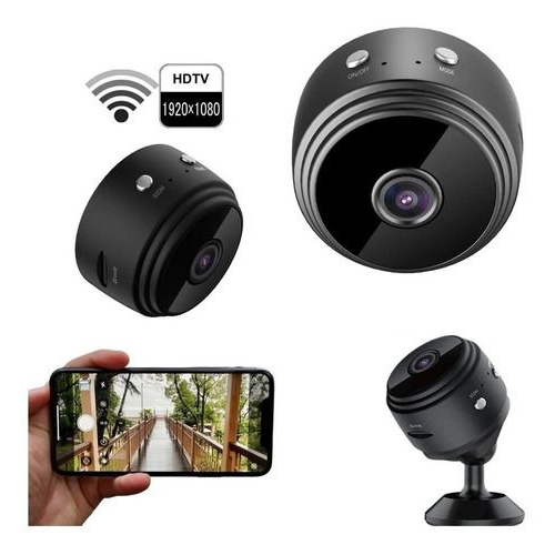 A9 Mini Câmera Sem Fio Wi-Fi HD 1080P Vigilância