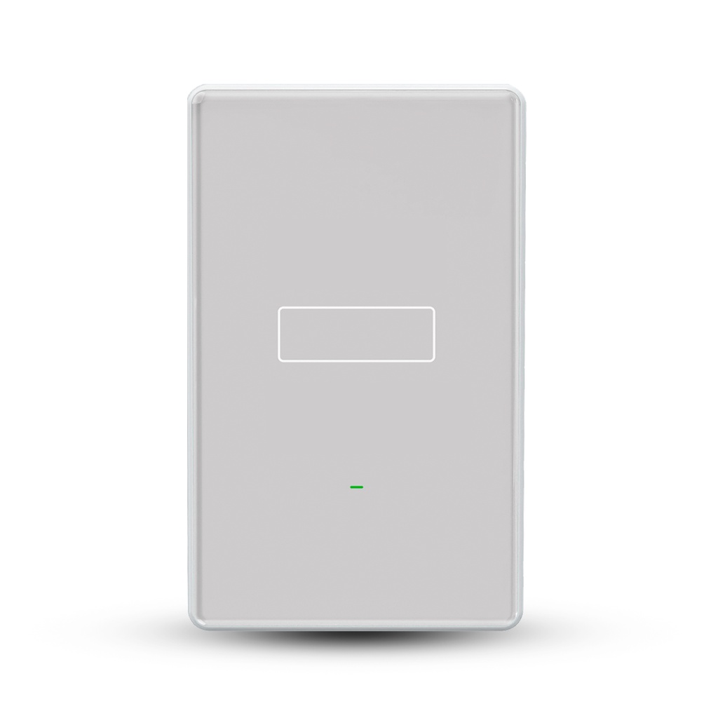 Interruptor Touch Wifi Casa smart 1 Tecla Alexa cinza AGL