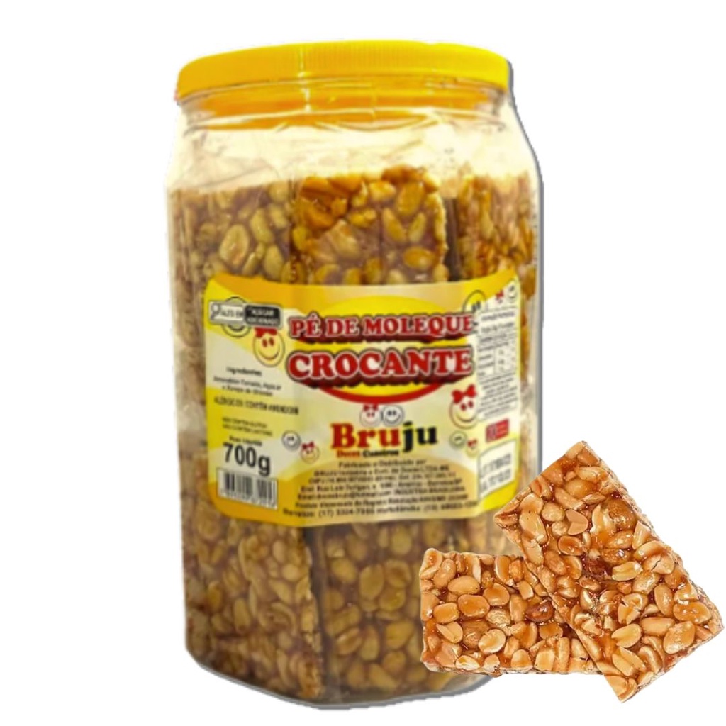 Doce Pé Crocante Com 20 unidades –  Bruju