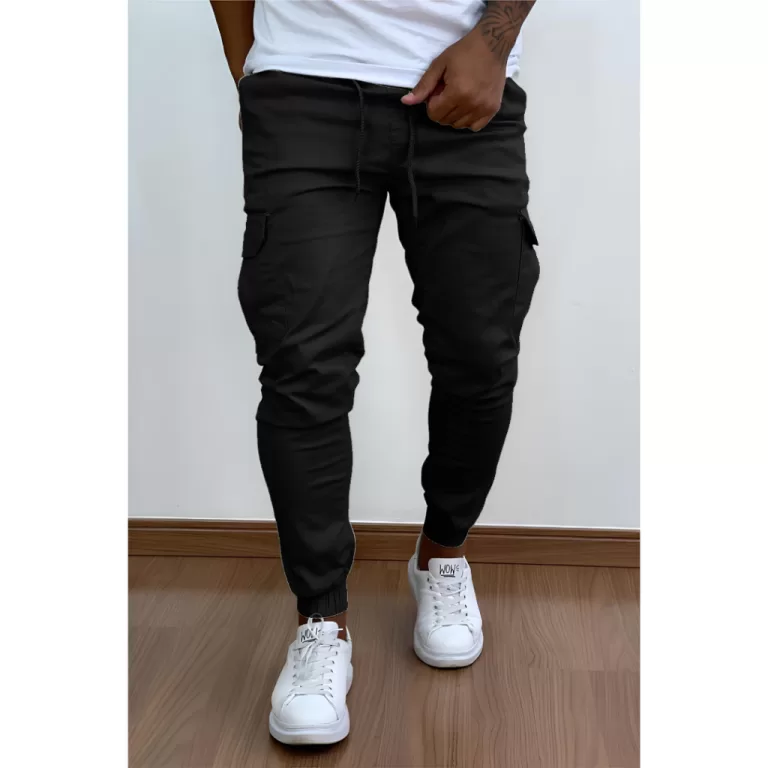 Calças Jogger Cargo Skate Masculinas Premium Com 