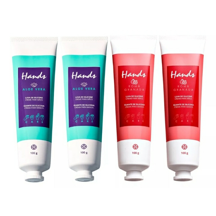 Luva de Silicone Hinode 100g 4 Unidades Tradiciona