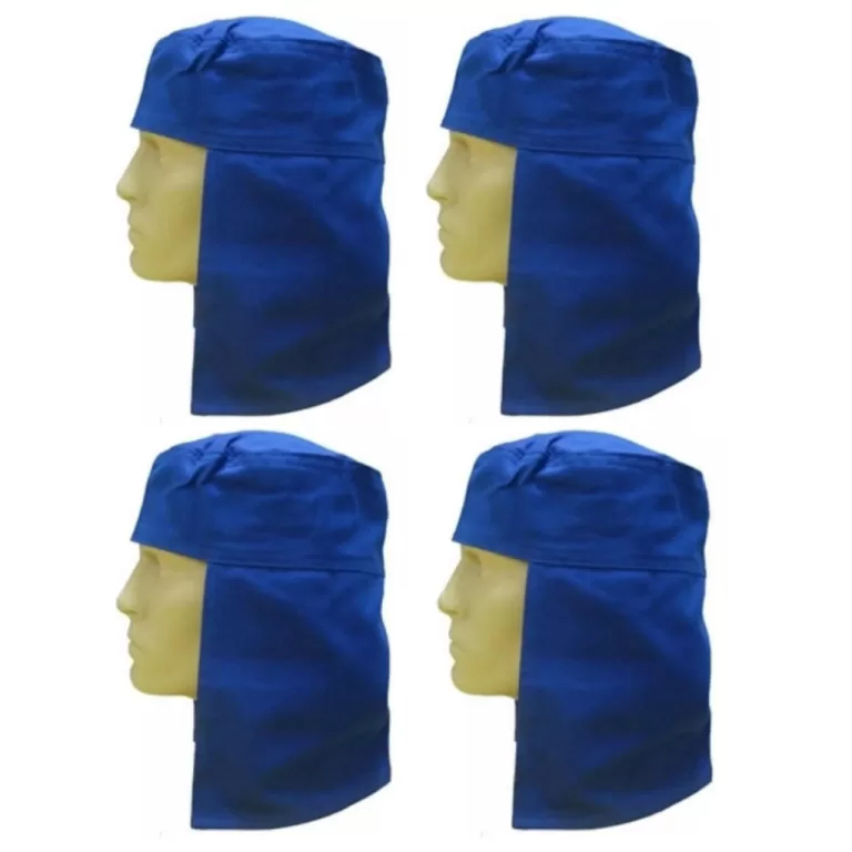 Kit 4 Capuz Touca Árabe Legionario  Brim Azul Roy