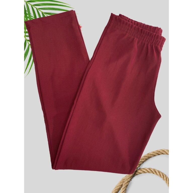 Calça De Gorgurão Plus Size Feminina Canelado