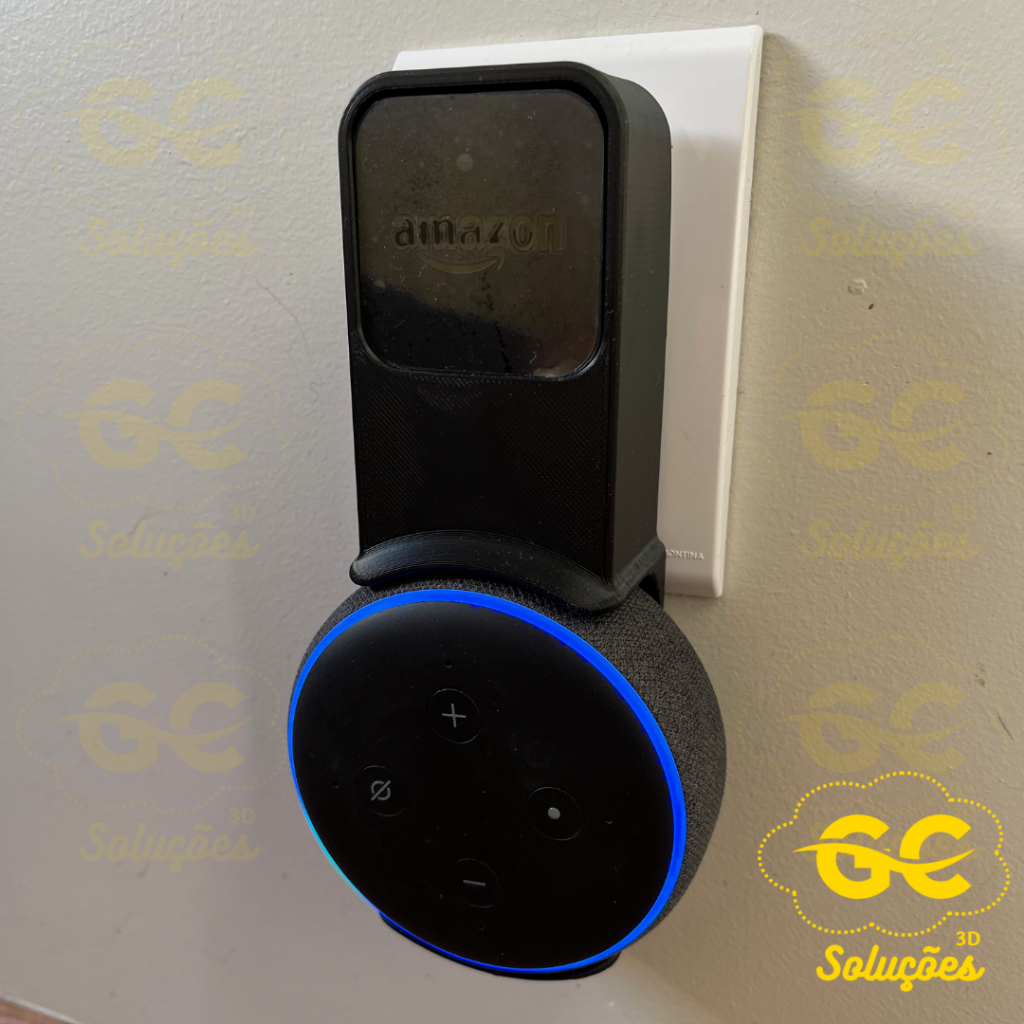 Suporte Echo Dot 3 de Parede