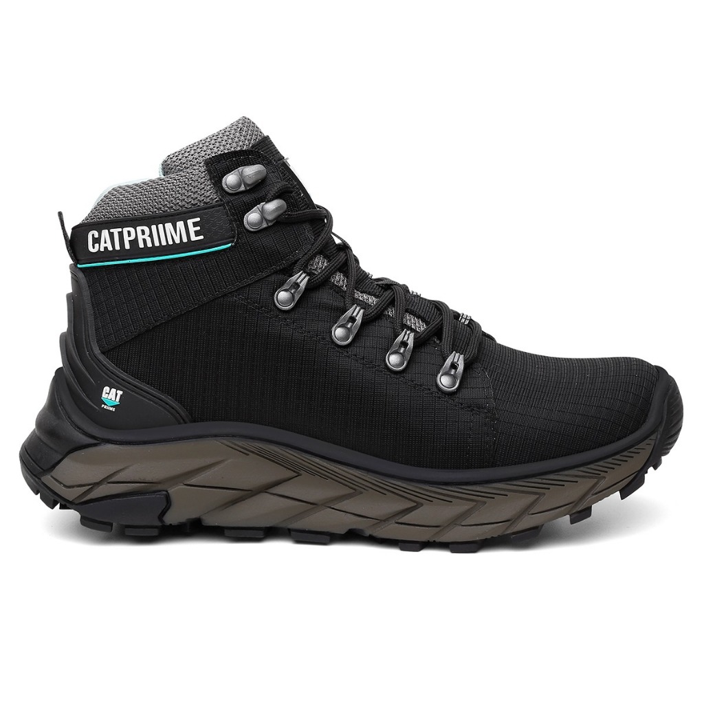 Bota Botina Cano Médio Material Premium Palmilha Gel Bico PVC Original CATPRIIME com C.A 47.751