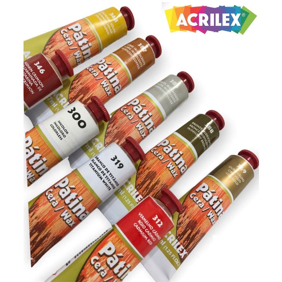 Patina Cera 37ml Acrilex – Escolha A Cor