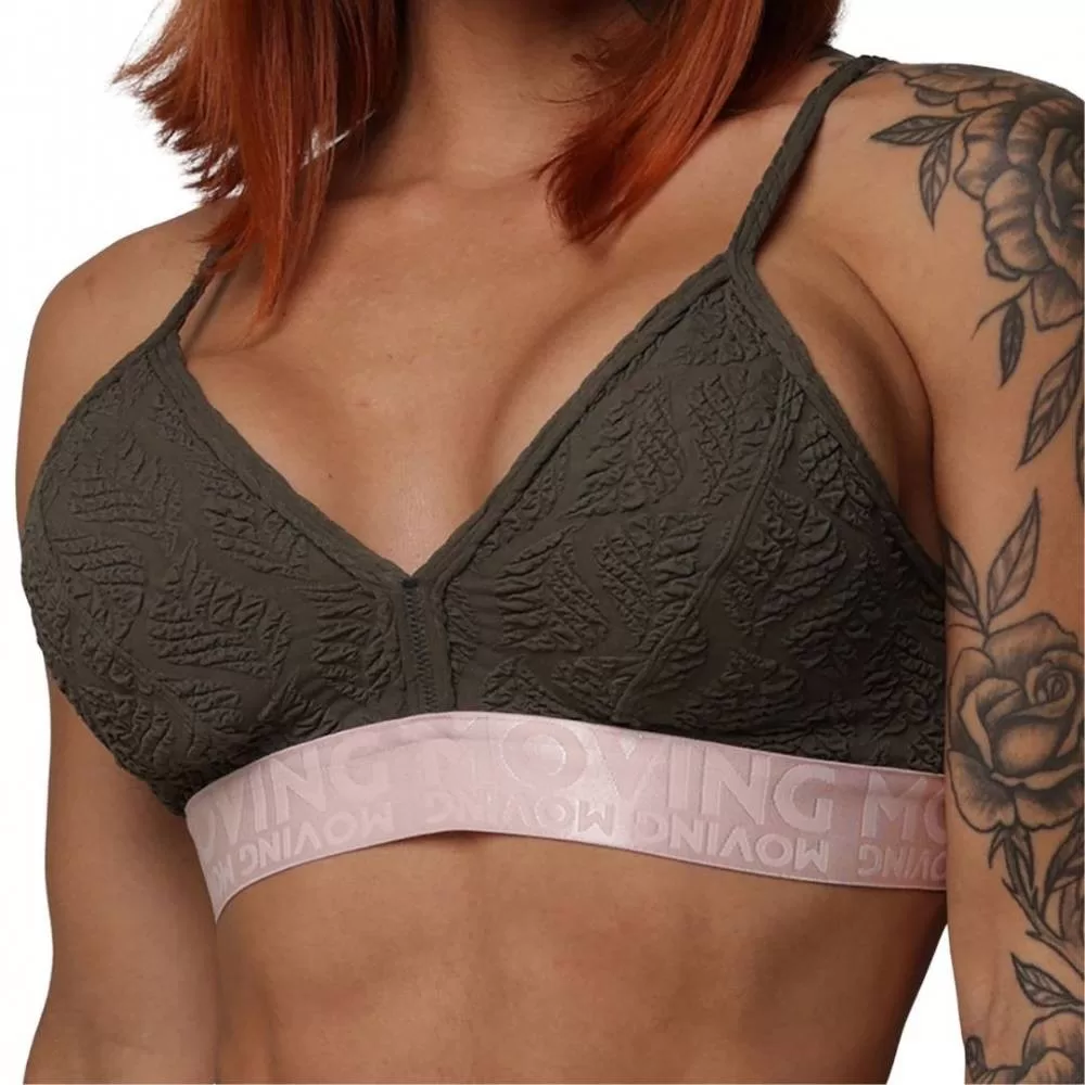 Top Milano Jacquard Bio Verde Militar Moving