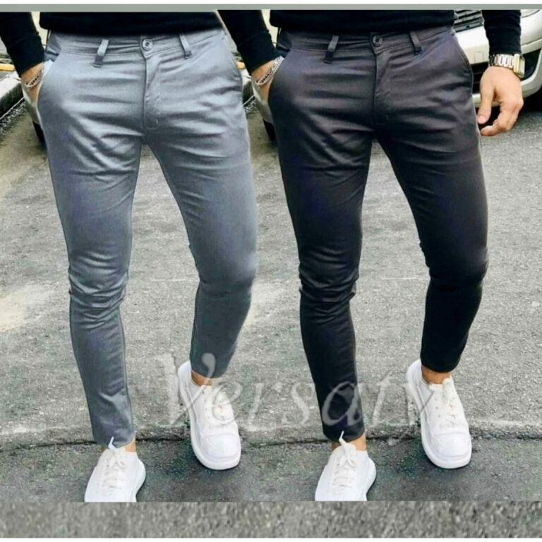 Kit 2 Calças SARJA Slim Social FIT Sport Fino