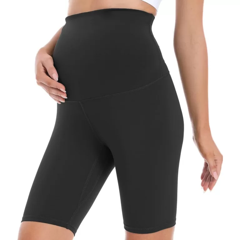 Bermuda gestante ciclista plus size shorts comprid