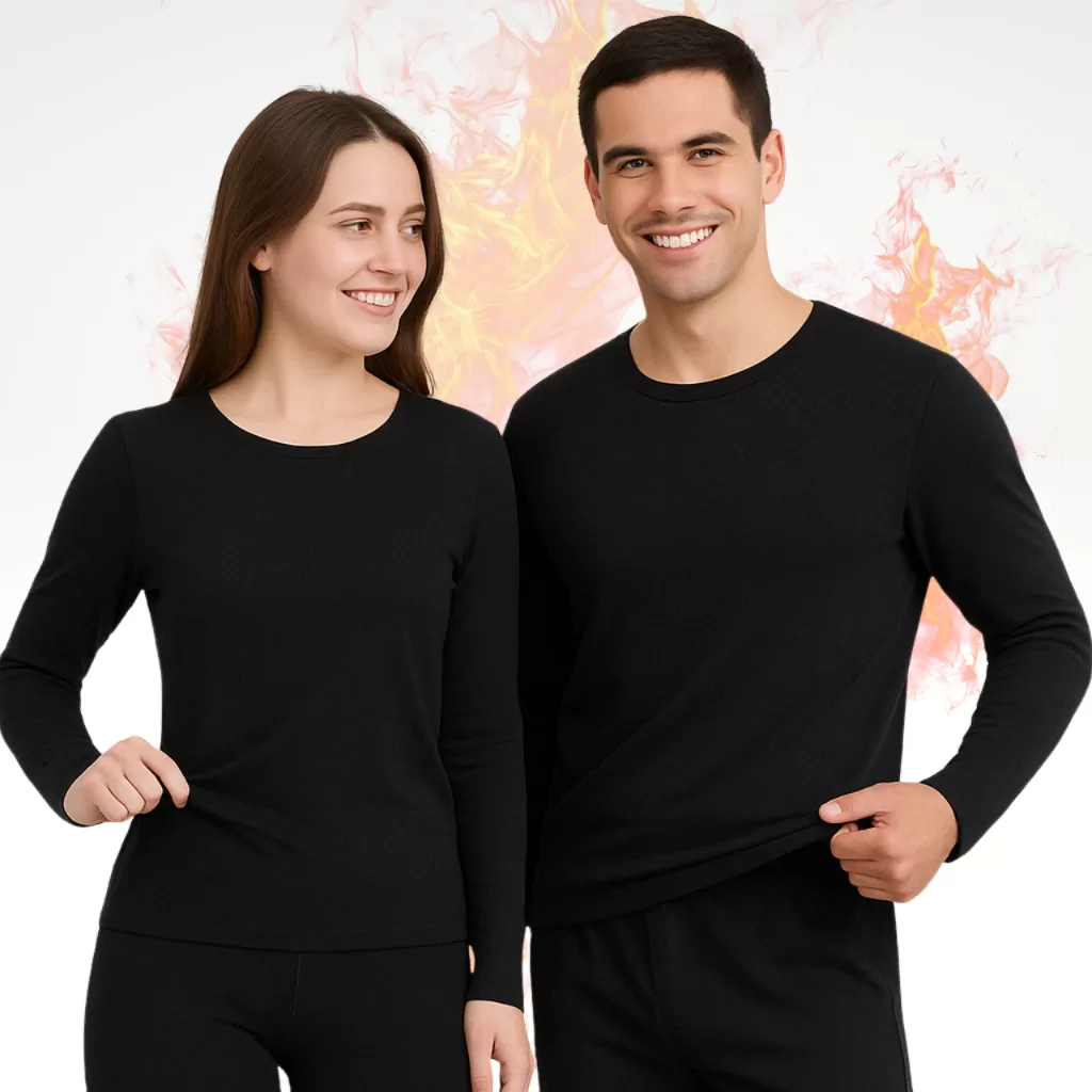 Conjunto Segunda Pele Térmica Flanelada Inverno  Frio Intenso