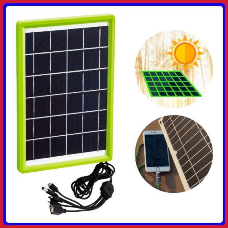 Mini Placa Painel Solar Com USB 3w/6v Carregador d
