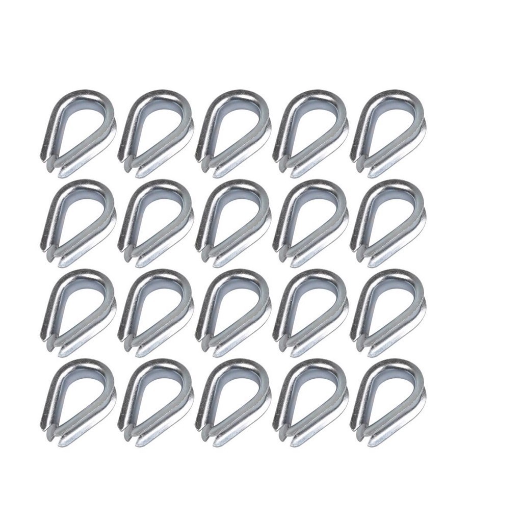 Sapatilha Para Cabo De Aço 20 Unidades Varias Medidas