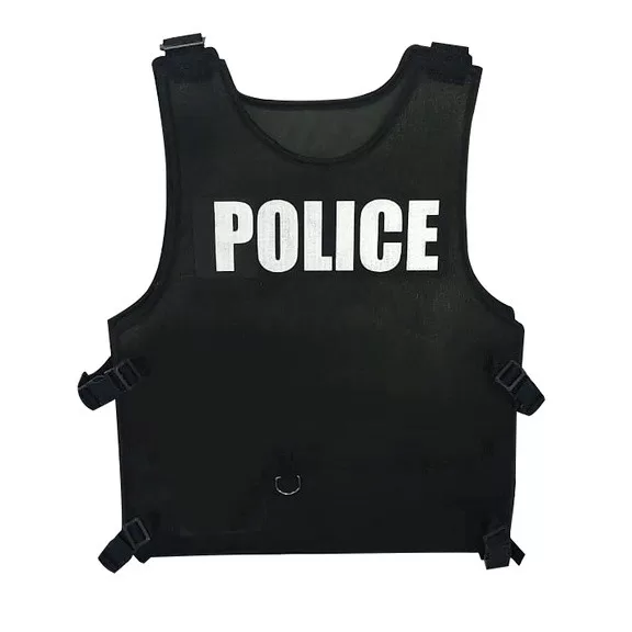 Colete De Policial Fantasias Infantil Carnaval Cos