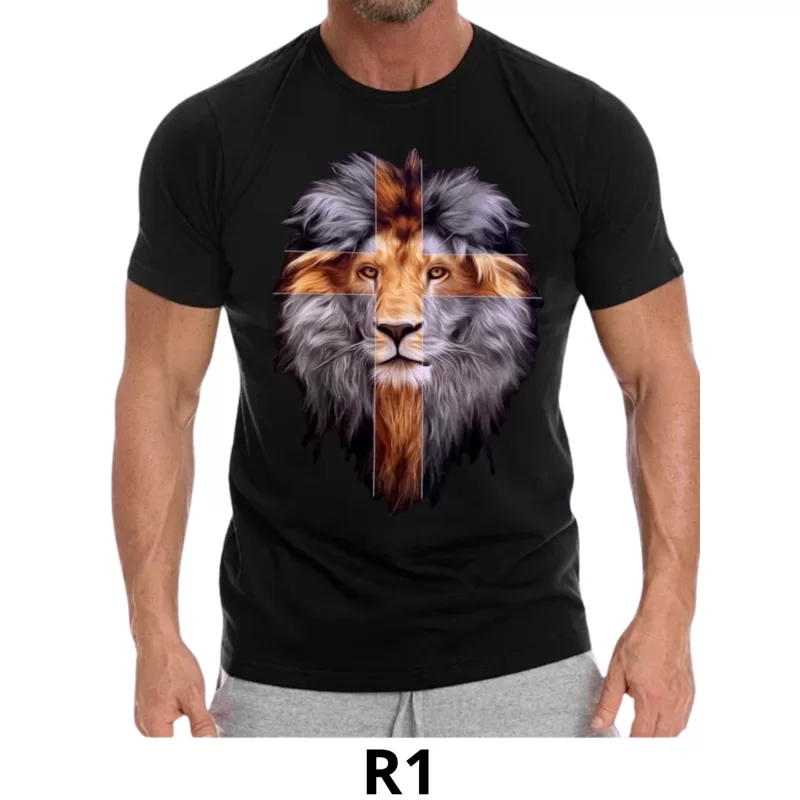 12 amisetas Gospel-Personalizadas- Estampadas-Revenda- Barata~de Fábrica-Camisetas Masculina