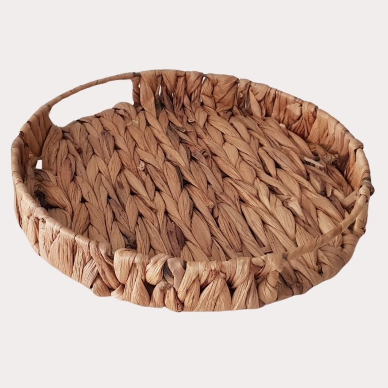 Bandeja Decorativa Cesta Junco Fibra Natural Redon