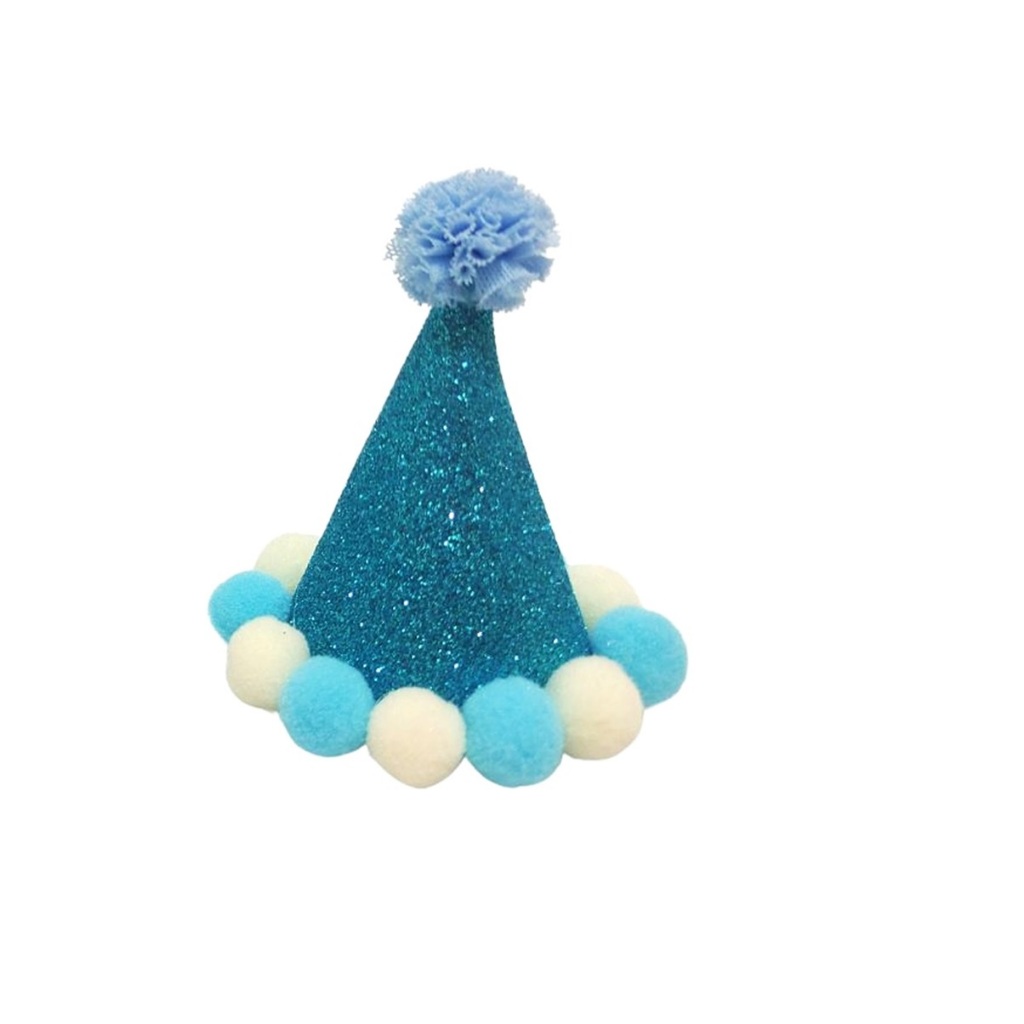 Chapéu Aniversário Pet Cachorro Gato Personalizado Idade – Tamanhos P M G  4 Cores – Envio Imediato