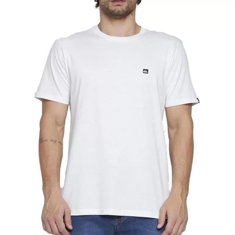 Camiseta Masculina Quiksilver Manga Curta Transfer