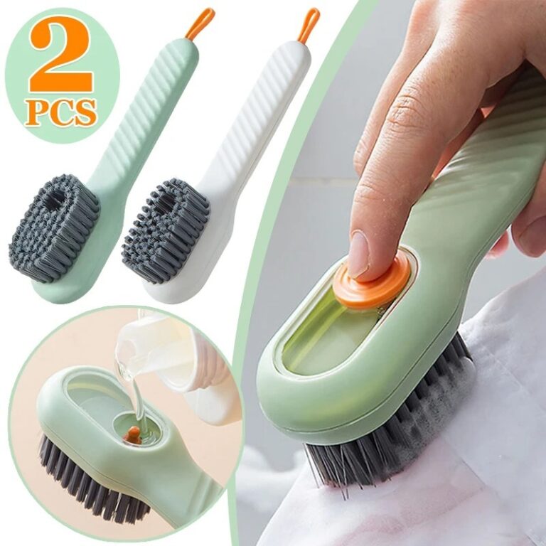 Escova Limpa Sapato Tenis Boné Roupa Com Dispense